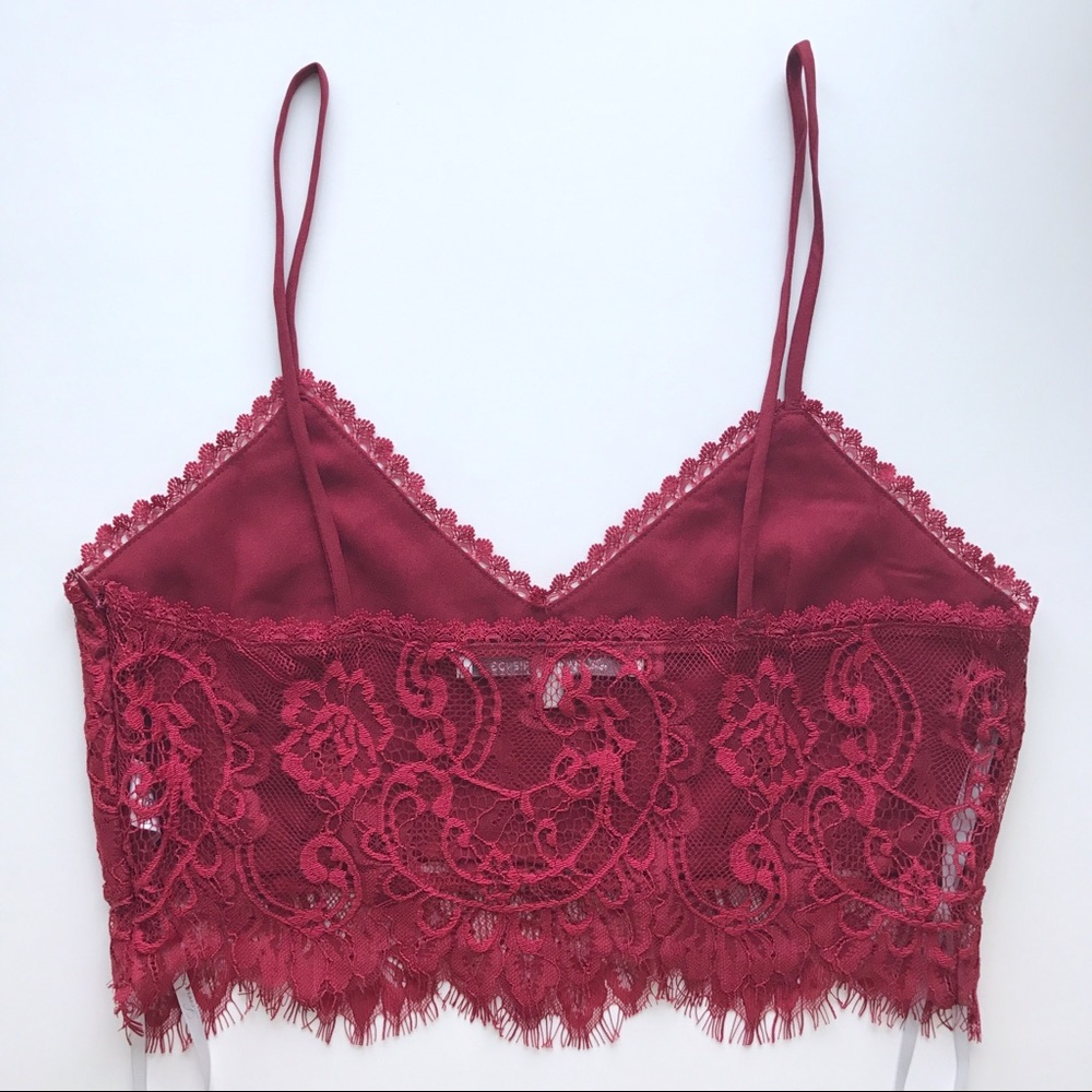 NWOT Lovers + Friends Remember Me Lace Bralette - Picture 3 of 5